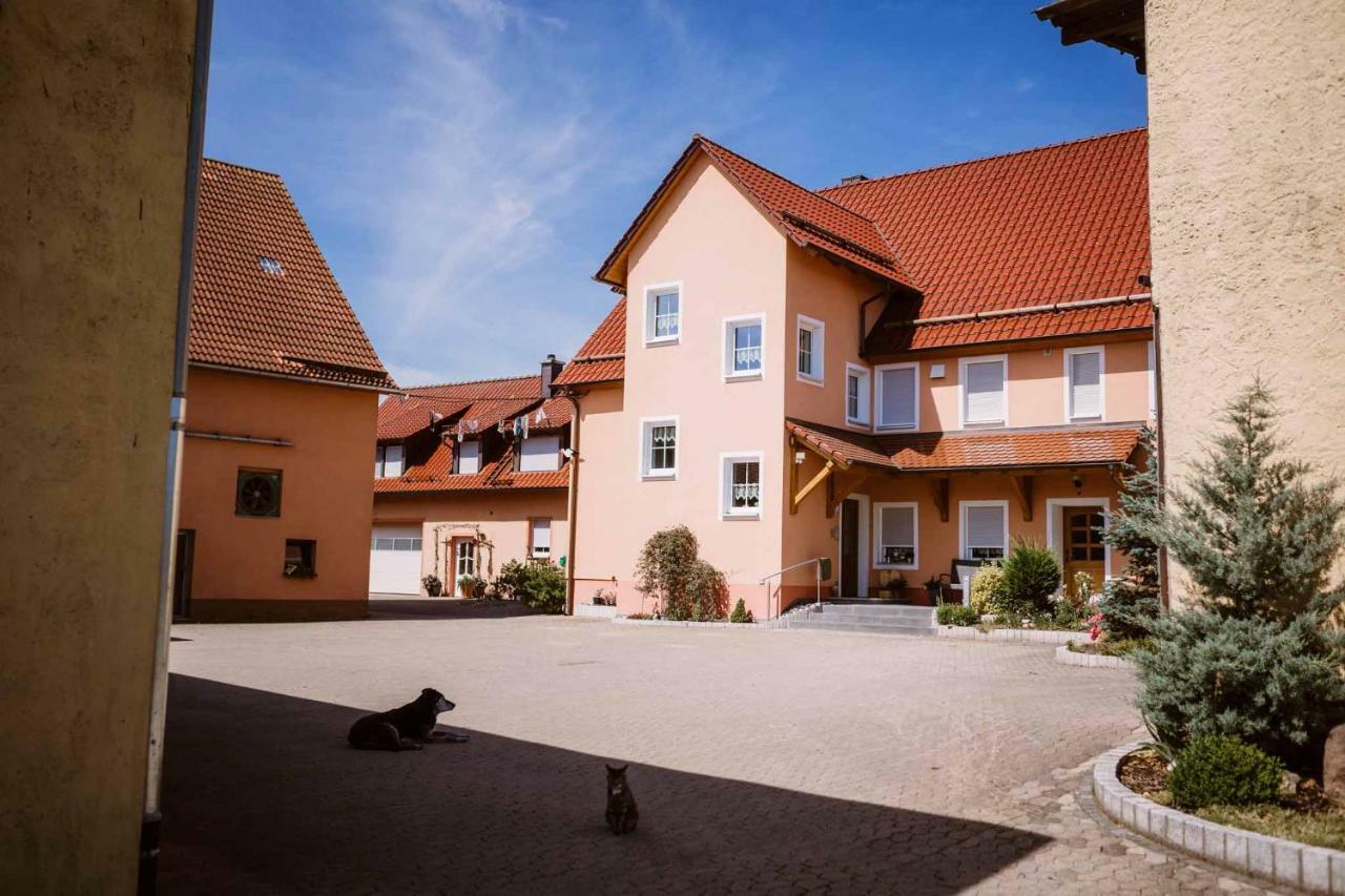 Stixenhof - Ferienwohnung Heidi Nehmeier Haundorf المظهر الخارجي الصورة